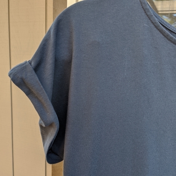 Zara Women's Gray Jumpsuit Short Sleeve Size Small Adjustable Waist Tie - Picture 2 of 7